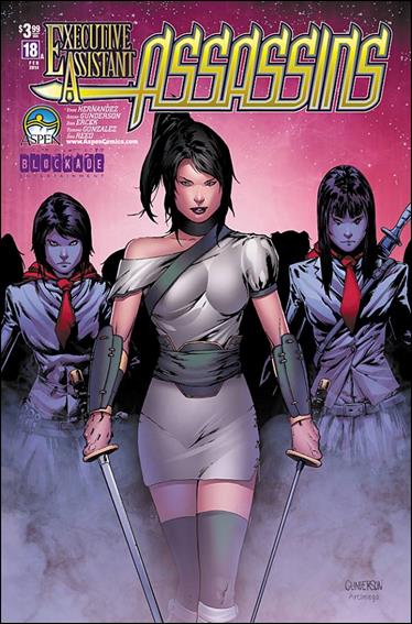 Executive Assistant: Assassins issue 18 Jordan Gunderson Cover