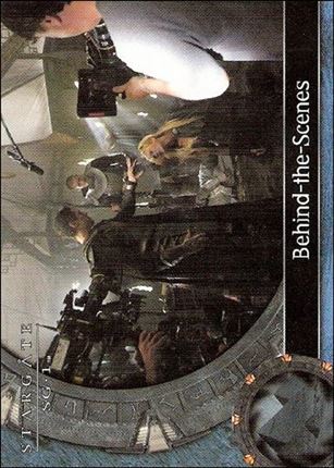 Stargate SG-1: Season 8 (Base Set) card 69 Behind-the-Scenes 