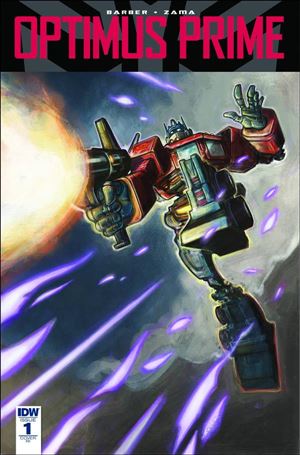 Optimus Prime issue 1-F Sonny Liew 1:25 Cover