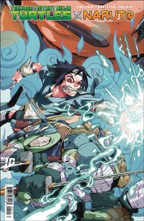 Teenage Mutant Ninja Turtles x Naruto issue 3-G Ricardo López Ortiz 1:75 Cover
