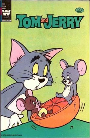 Tom and Jerry issue 339-B White Logo