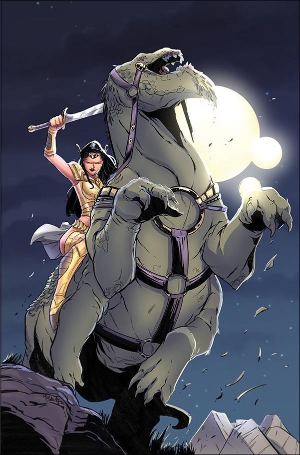 Dejah Thoris Versus John Carter issue 1-R Alessandro Miracola Virgin Cover