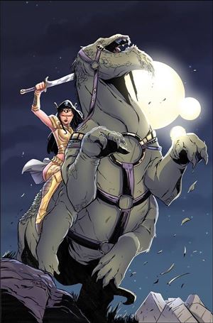 Dejah Thoris Versus John Carter issue 1-R Alessandro Miracola Virgin Cover