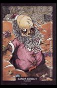 Rock Cards (Artwork Stick-on Subset) card nn-12 Sanda Kuwait Pushead