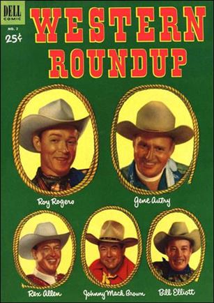 Western Roundup issue 2 25 Cent Price Cover