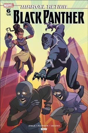Marvel Action: Black Panther issue 6 Arianna Florean Cover