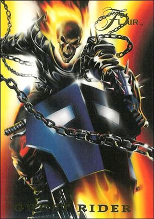 Marvel Annual Flair '94 (PowerBlast Subset) card 9 Ghost Rider