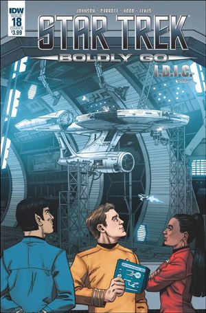 Star Trek: Boldly Go issue 18-B Eoin Marron Cover