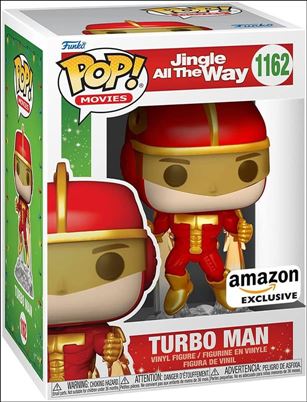POP! Movies figure 1162 Turbo Man Amazon Exclusive