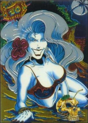 Lady Death All Chromium (Base Set) card 47 Tropical Death