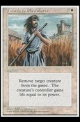 Magic the Gathering: 4th Edition (Base Set) card 52 Swords to Plowshares