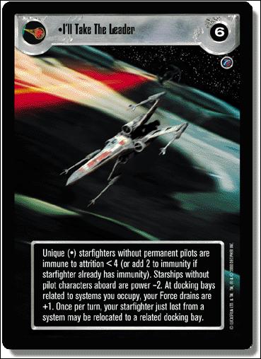 Star Wars: Death Star II Limited (Base Set) card 95 I'll Take The Leader
