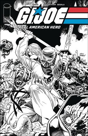 G.I. Joe: A Real American Hero (2023) issue 312-B Andy Kubert B&W Cover