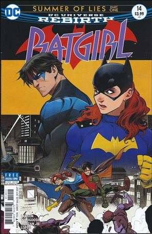 Batgirl (2016) issue 14 Dan Mora Cover