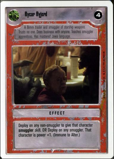Star Wars: Premiere Unlimited (Base Set) card 221 Rycar Ryjerd