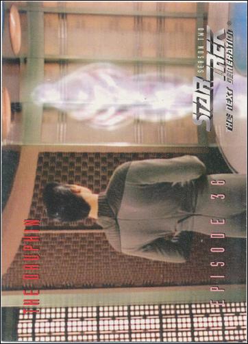 Star Trek: The Next Generation - The Episode Collection Season Two (Base Set) card 165 The Dauphin, Episode 36C