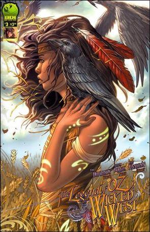 Legend of Oz: The Wicked West (2011) issue 3-B Nei Ruffino Cover