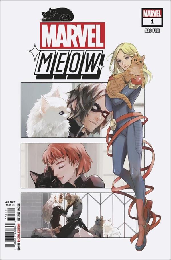 Marvel Meow issue 1 Nao Fuji Cover