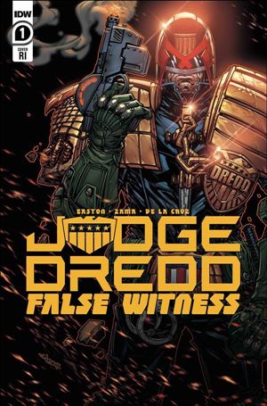 Judge Dredd: False Witness issue 1-B JonBoy Meyers 1:10 Cover