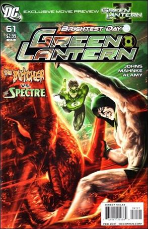 Green Lantern (2005) issue 61-B Alex Garner 1:10 Cover