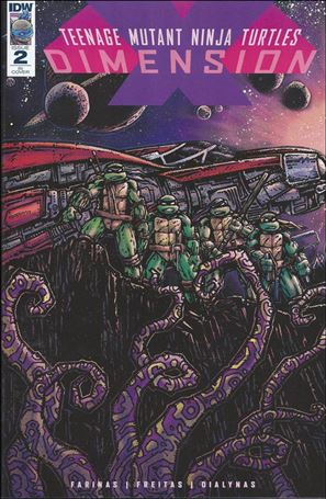 Teenage Mutant Ninja Turtles: Dimension X issue 2-C Kevin Eastman 1:10 Cover