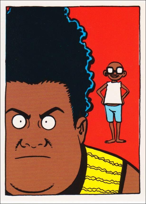 Love & Rockets (Base Set) card 36 Boots & Theo