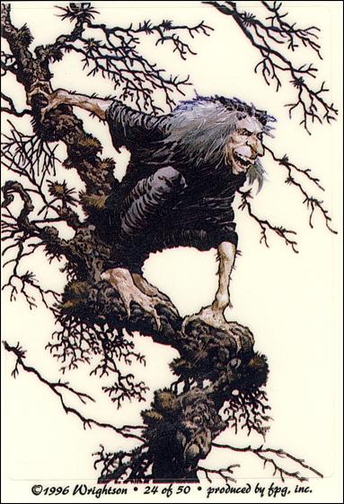 Bernie Wrightson Stickers (Base Set) card 24