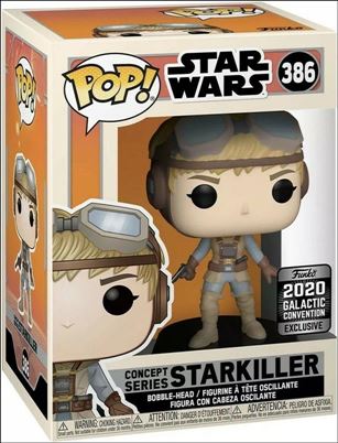 POP! Star Wars figure 386 Concept Series Starkiller Galactic Convention