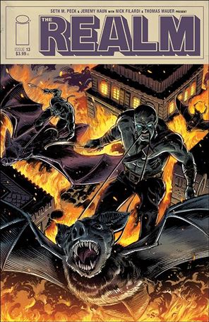 Realm (2017) issue 13-B Shane White Cover