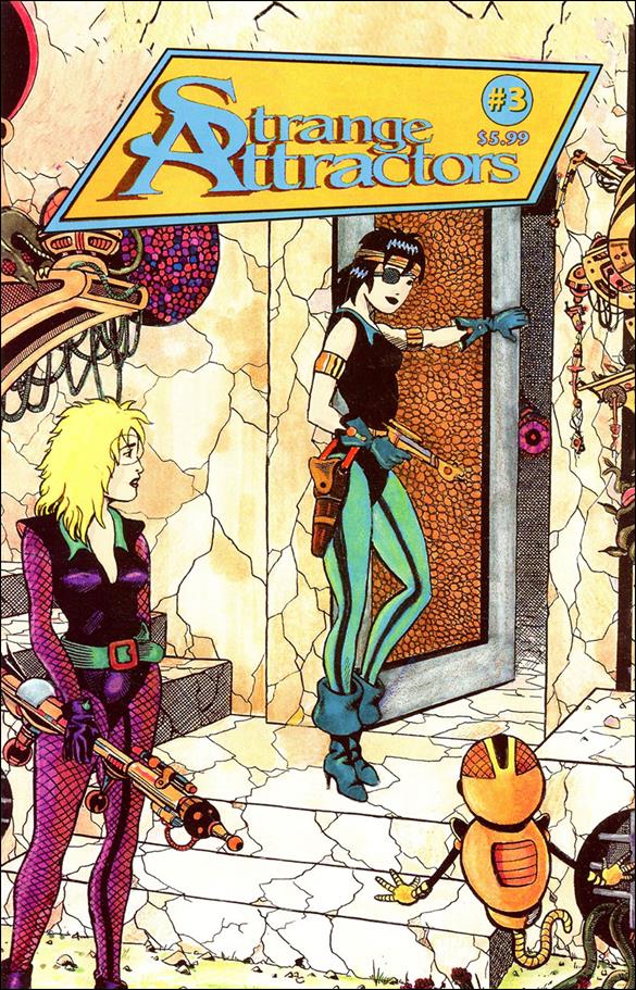 Strange Attractors (2021) issue 3-B Michael Cohen Retro Cover