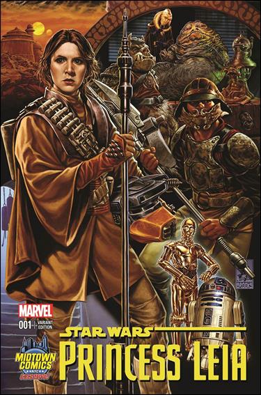 Princess Leia issue 1-U Mark Brooks Midtown Comics Cover