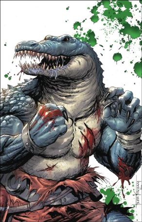 Teenage Mutant Ninja Turtles (2024) issue 1-ZV Tyler Kirkham Excl. Leatherhead Foil Virgin Cover