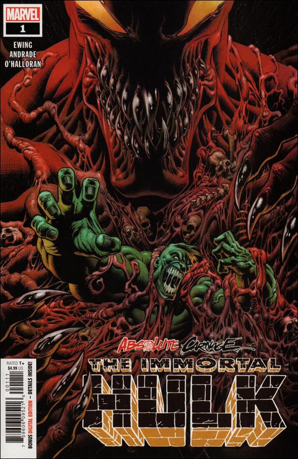 Absolute Carnage: Immortal Hulk issue 1 Kyle Hotz Cover