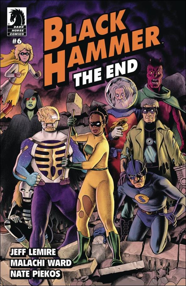Black Hammer: The End issue 6 Malachi Ward Cover