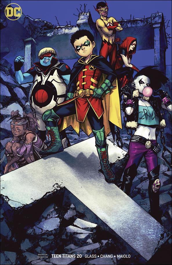 Teen Titans (2016) issue 20-B Kamome Shirahama Cover
