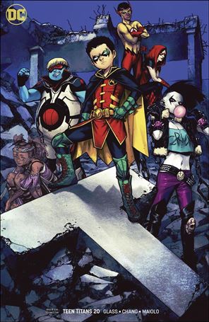 Teen Titans (2016) issue 20-B Kamome Shirahama Cover