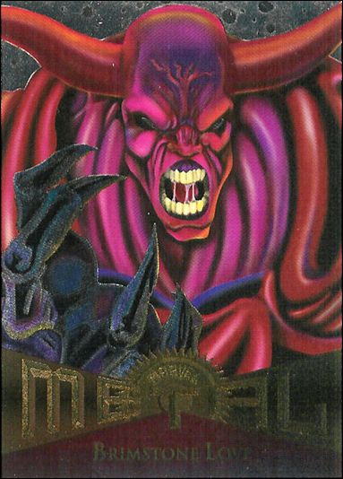 Marvel Metal (Parallel Flasher Set) card 44 Brimstone Love