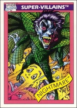 Marvel Universe: Series 1 (Base Set) card 56 Nightmare