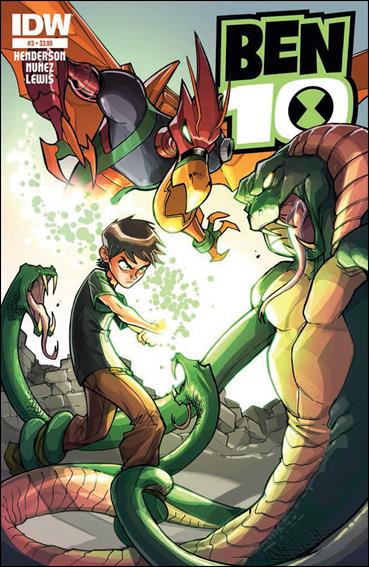 Ben 10 issue 3 Eddie Nunez Cover