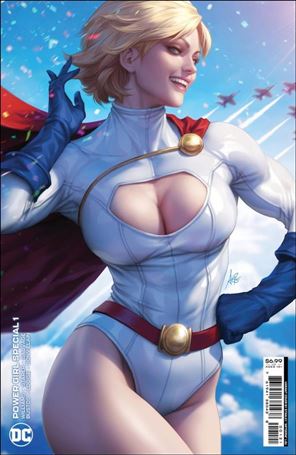 Power Girl Special issue 1-B Stanley Artgerm Lau Cardstock Cover