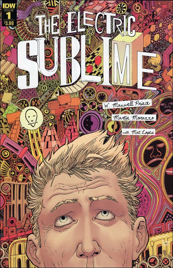 Electric Sublime issue 1 Martin Morazzo Cover