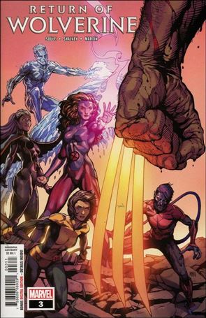Return of Wolverine issue 3 Steve McNiven Cover