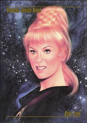 Star Trek Master Series: Series 1 (Base Set) card 08 Yeoman Janice Rand