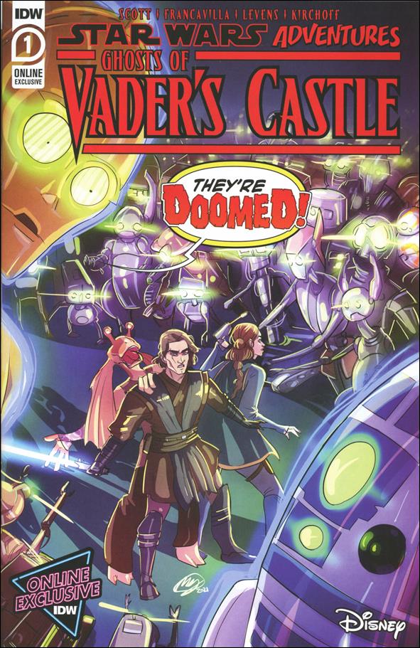 Star Wars Adventures: Ghosts of Vader's Castle issue 1-D Megan Huang IDW Online Cover
