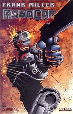 Frank Miller's Robocop issue 2-C Platinum Foil Cover