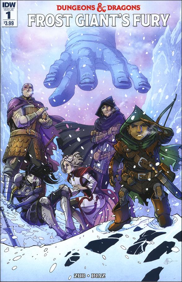Dungeons & Dragons: Frost Giant's Fury issue 1 Max Dunbar Cover