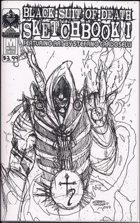 Black Suit of Death Sketchbook Cover Image 1