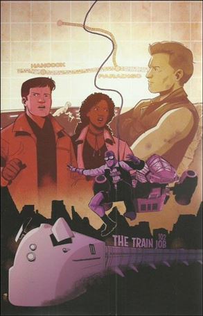 Firefly issue 14-B George Kambadais Animated Series Cover