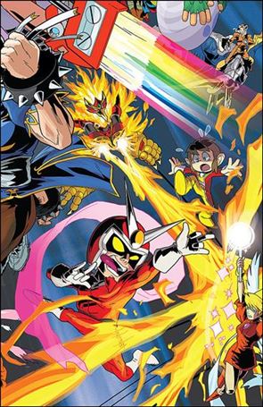 Mega Man issue 52-C Ben Bates Covers Unite Cover