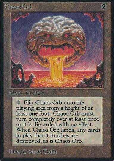 Magic the Gathering: Limited Edition Alpha (Base Set) card 235 Chaos Orb